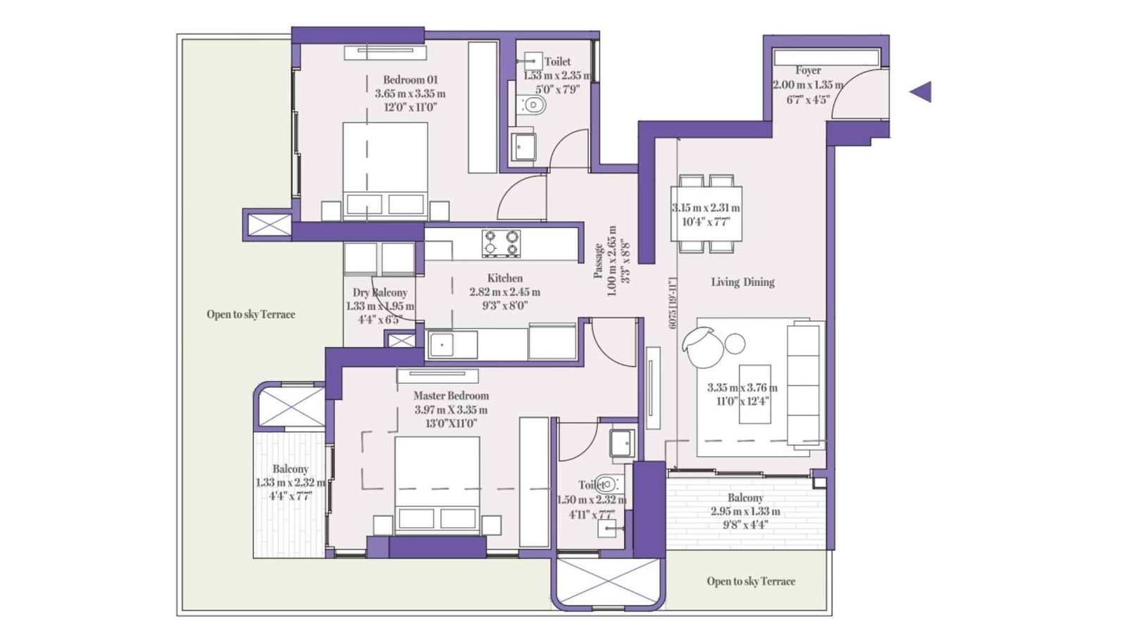 Aditya-Birla-Punya-2-BHK-1202-Sqft-Floor-Plan