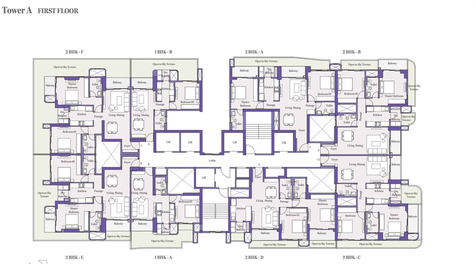 Aditya-Birla-Punya-Tower-A-Floor-Plan